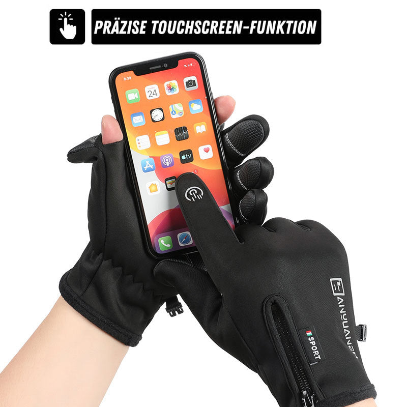Thermo Fahrrad Handschuhe mit Touchscreen