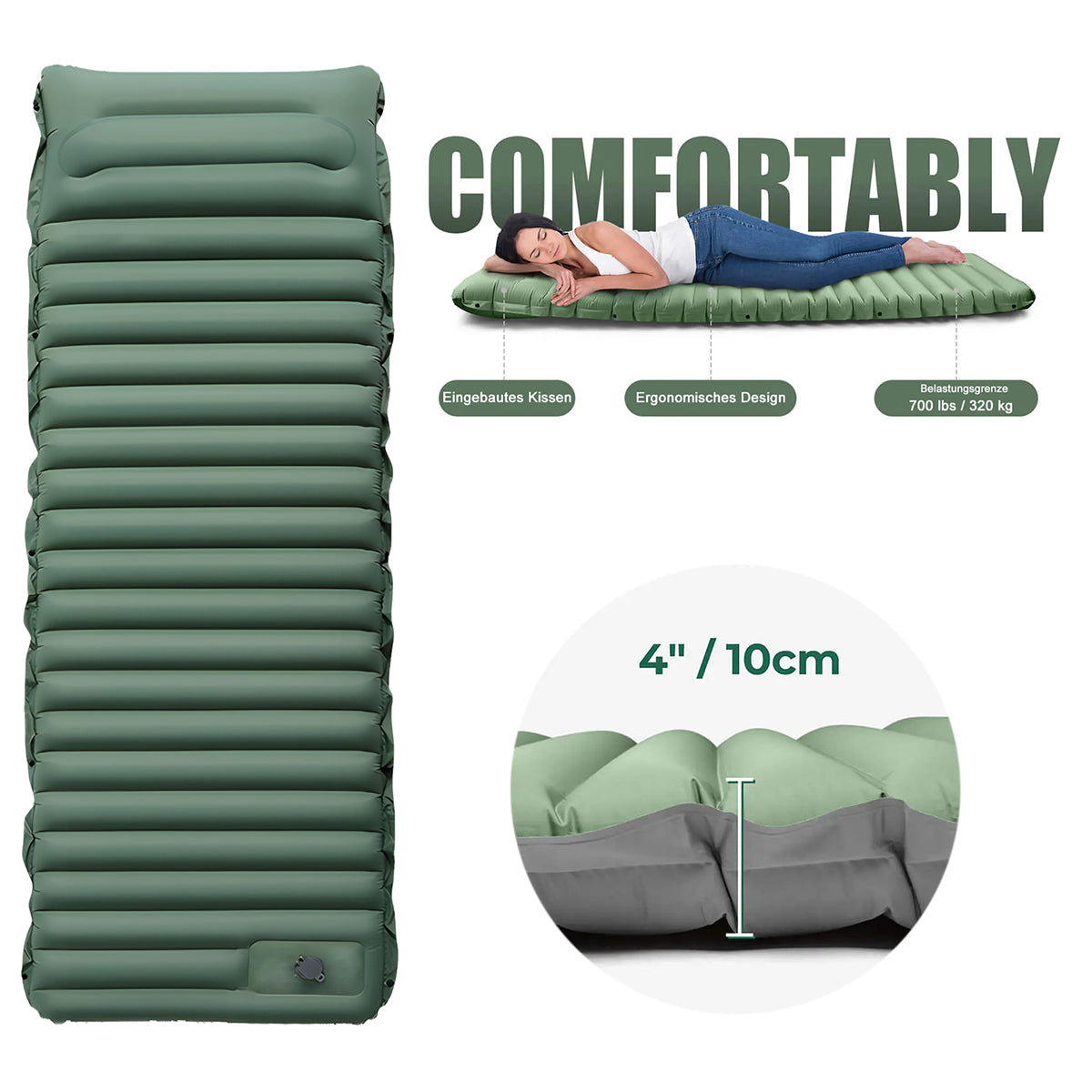 Ultralight Isomatte – Luftmatratze für Outdoor