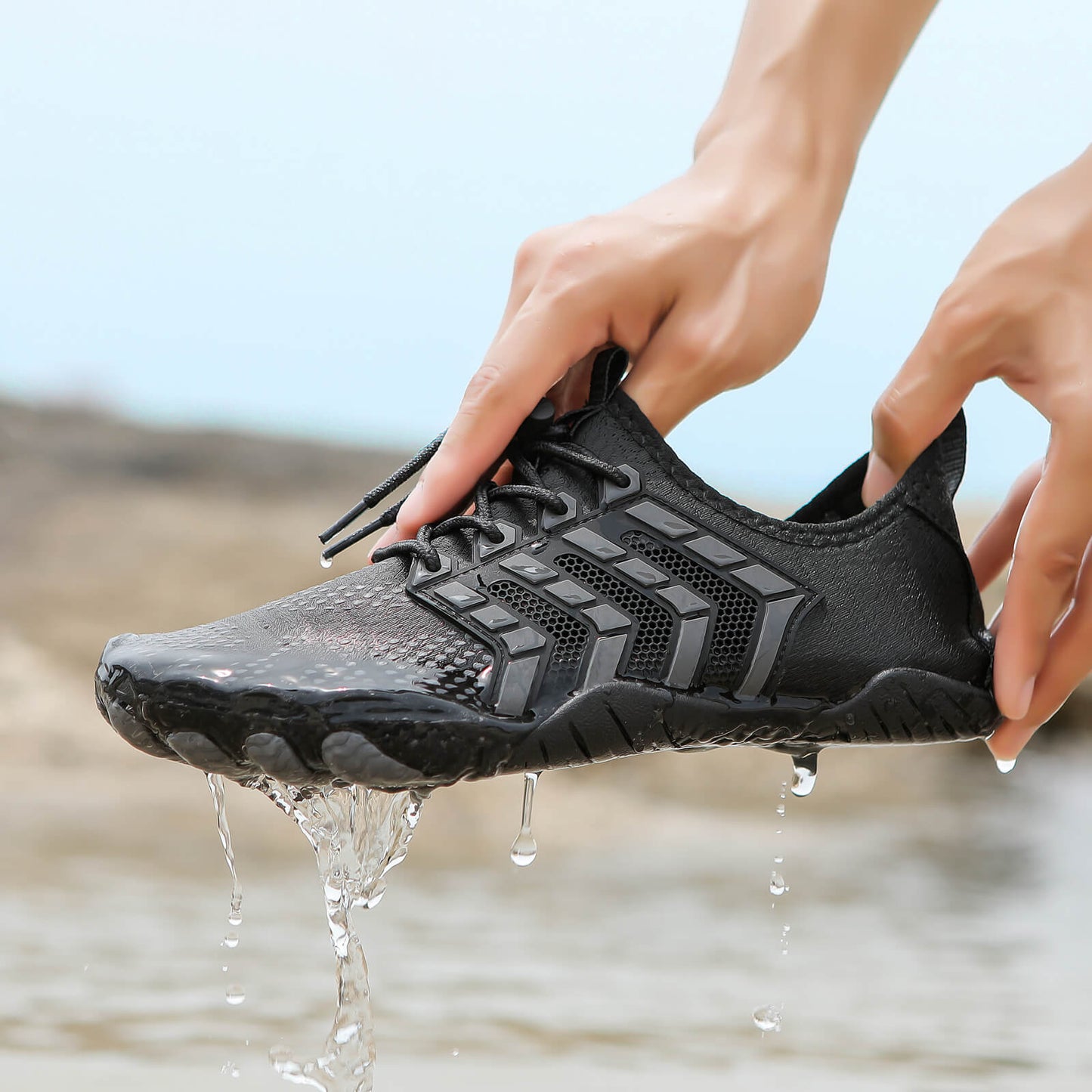 Unisex Barfußschuhe Outdoor Sport Fitnesss Wasserschuhe