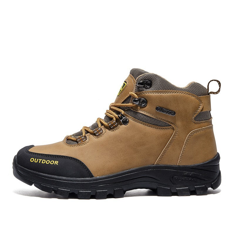 Wanderschuhe Snow aus Samt für Outdoor Wandern