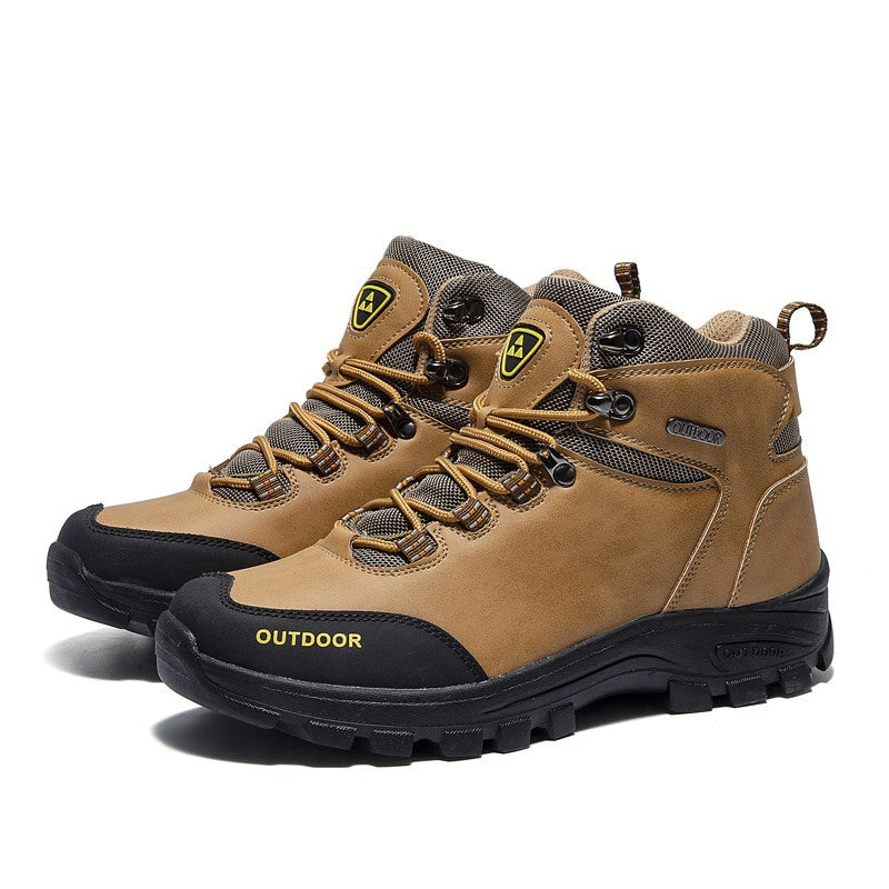 Wanderschuhe Snow aus Samt für Outdoor Wandern