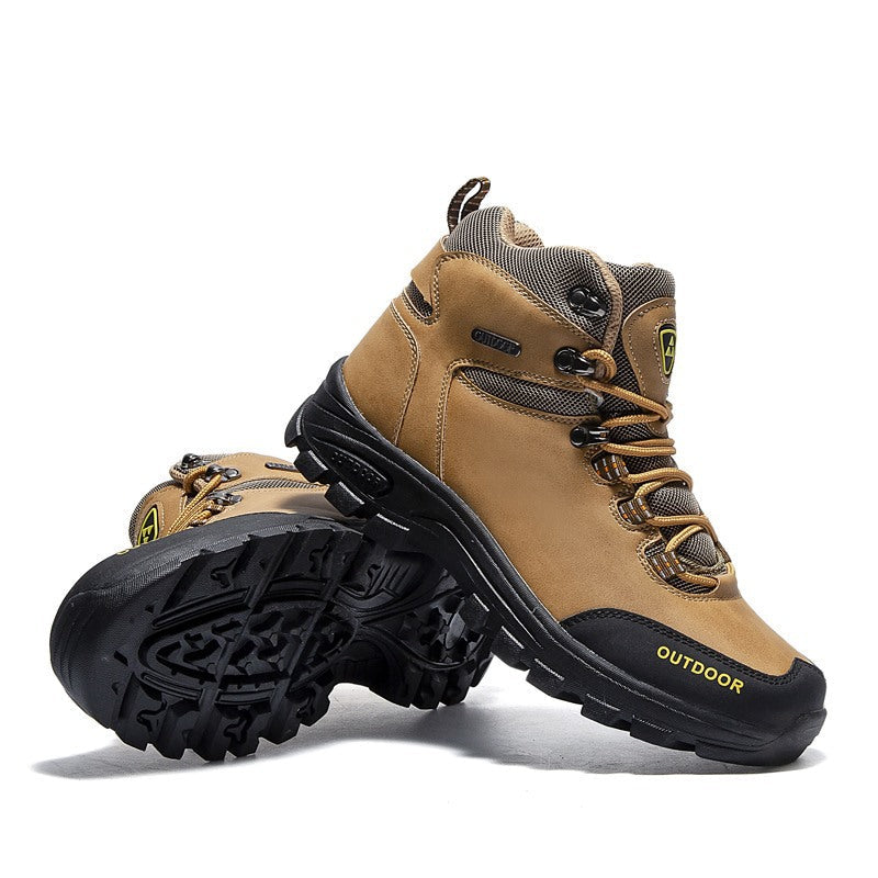 Wanderschuhe Snow aus Samt für Outdoor Wandern