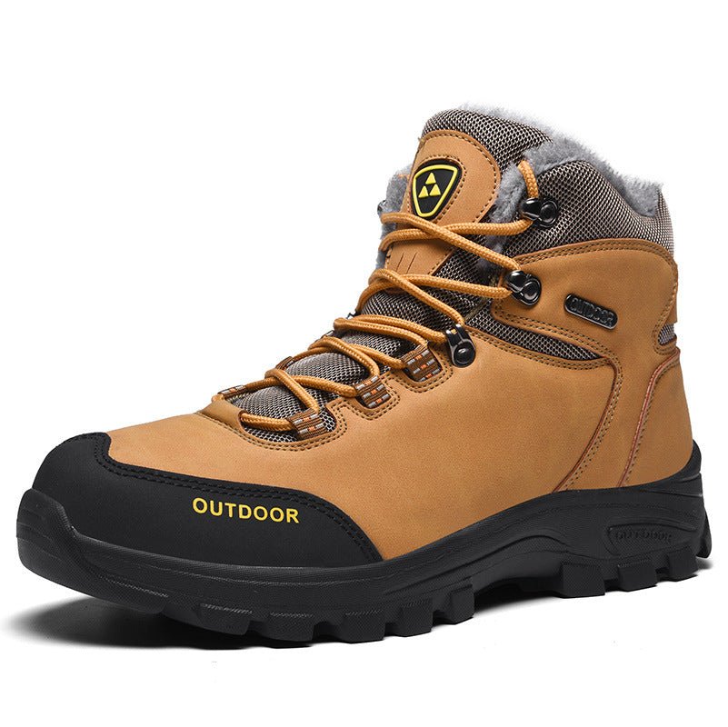 Wanderschuhe Snow aus Samt für Outdoor Wandern