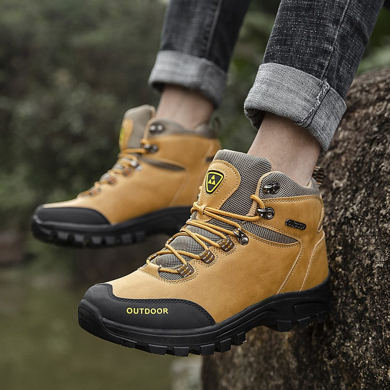 Wanderschuhe Snow aus Samt für Outdoor Wandern