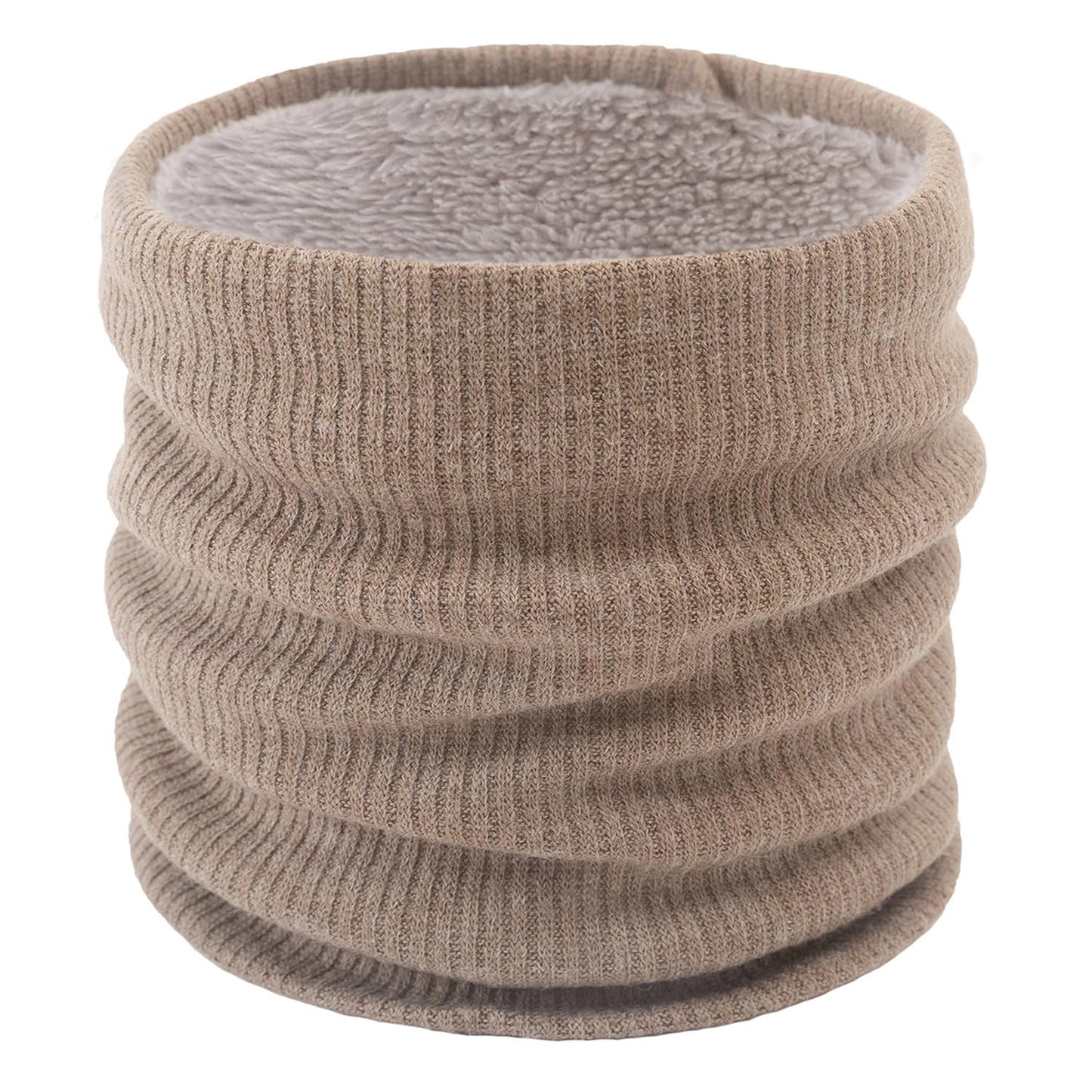 Warmer Strick Schlauchschal Damen & Herren – Weicher Thermo Loop Halswärmer für Winter