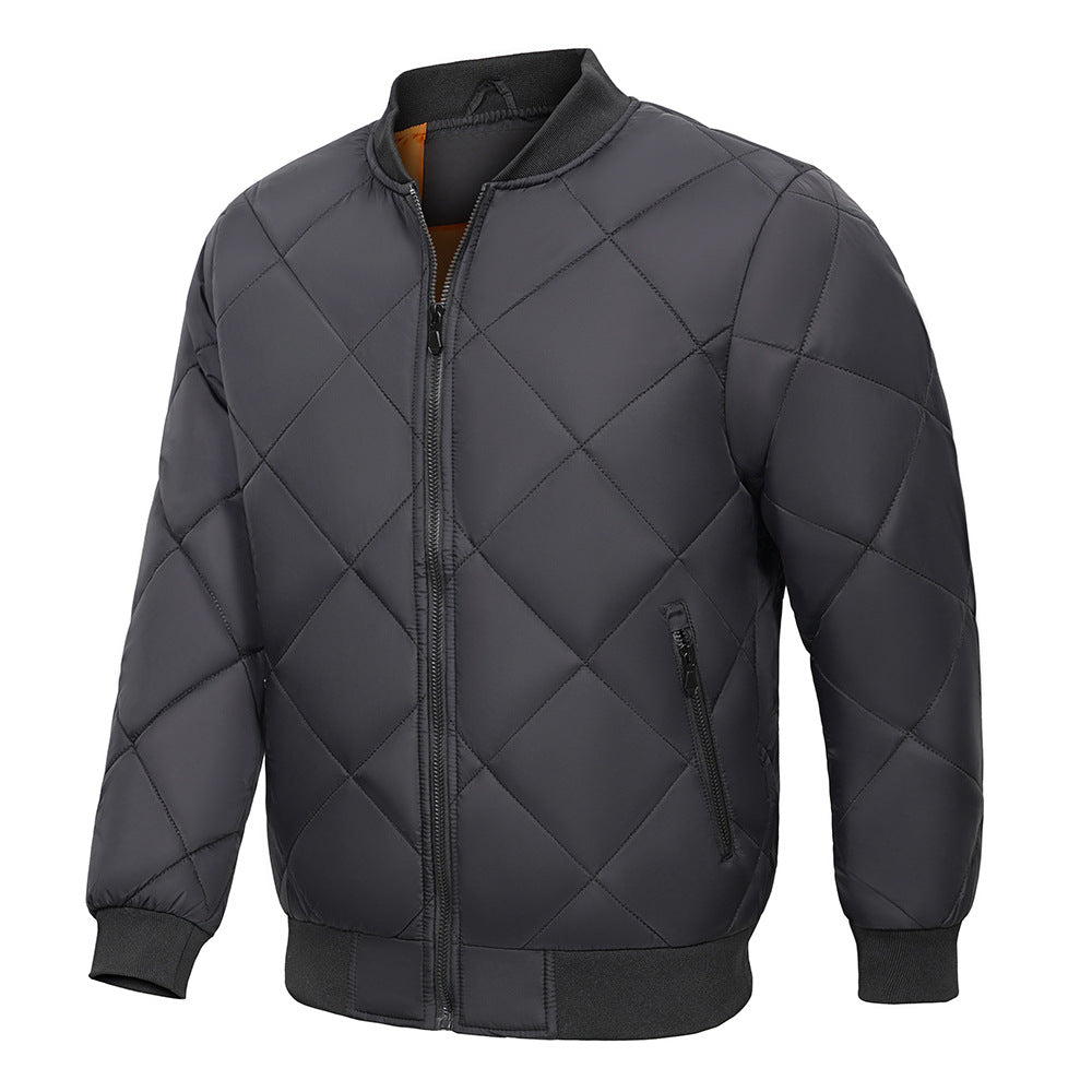 Winter dicke Stehkragen Baumwolljacke für Herren