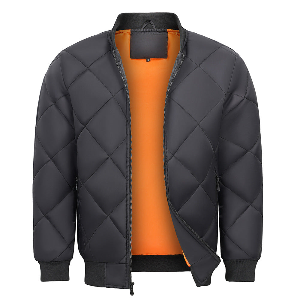 Winter dicke Stehkragen Baumwolljacke für Herren