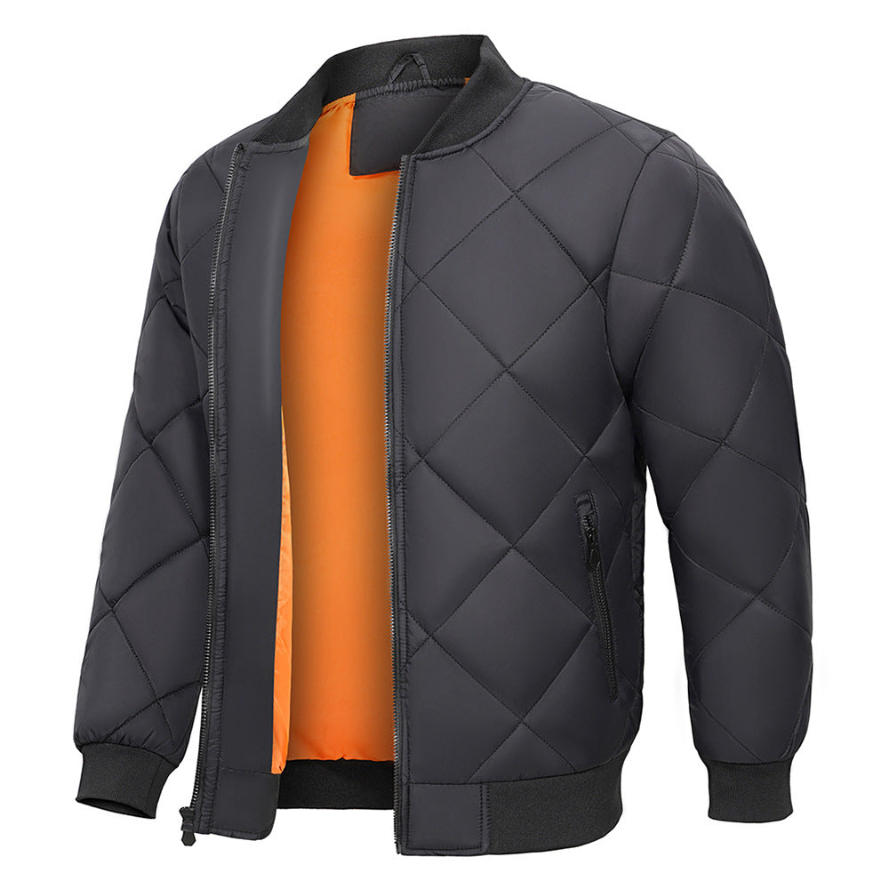 Winter dicke Stehkragen Baumwolljacke für Herren