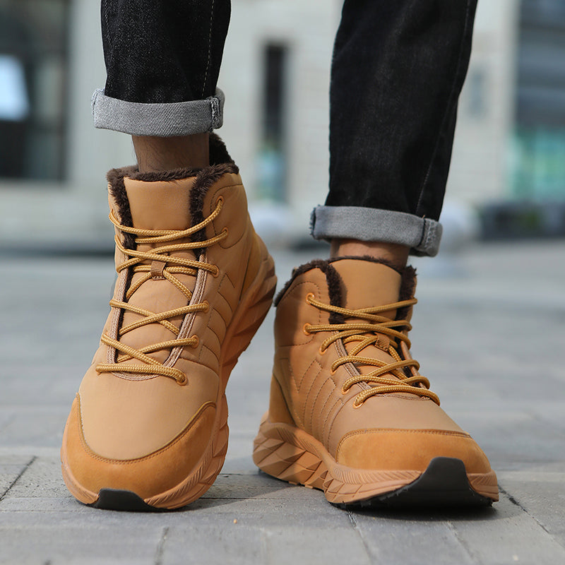 Winterstiefel Herren Damen – Warme & rutschfest mit Fleece-Futter