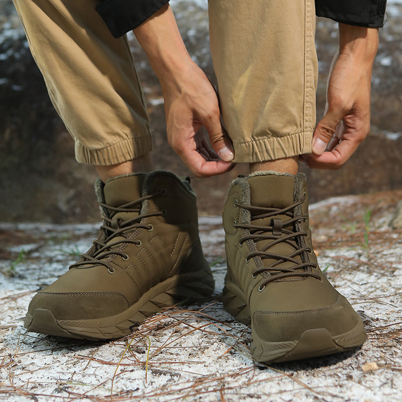 Winterstiefel Herren Damen – Warme & rutschfest mit Fleece-Futter
