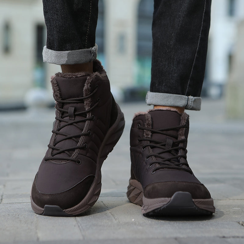 Winterstiefel Herren Damen – Warme & rutschfest mit Fleece-Futter