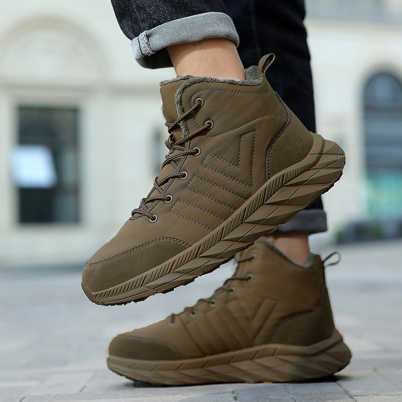 Winterstiefel Herren Damen – Warme & rutschfest mit Fleece-Futter