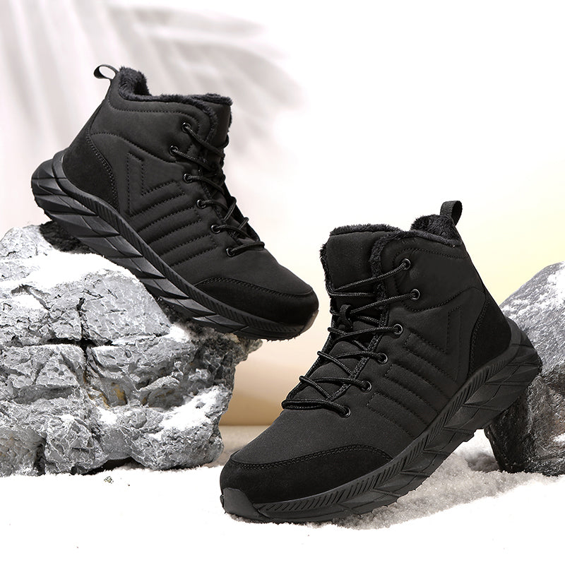 Winterstiefel Herren Damen – Warme & rutschfest mit Fleece-Futter