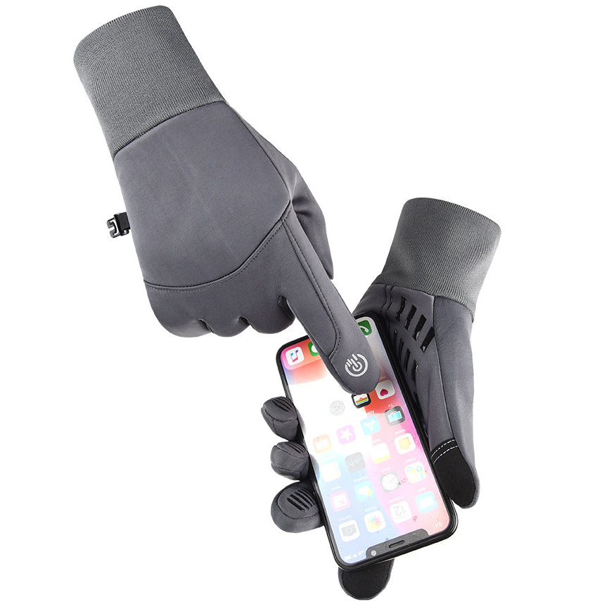 Winterwarme rutschfeste Touchscreen-Radhandschuhe