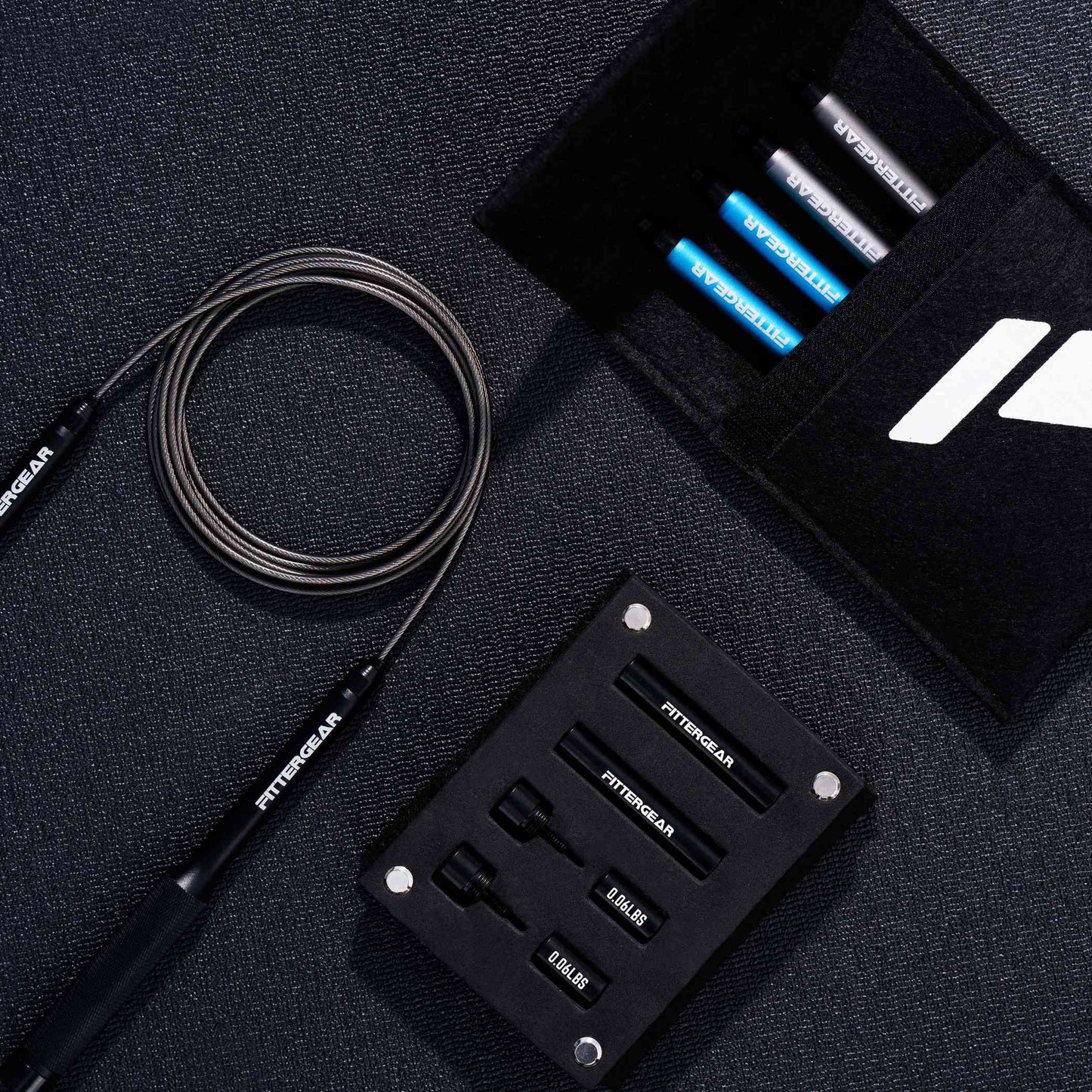 Speed Jump Rope 2.8m Seilspringen Verstellbar Mit Gewichten
