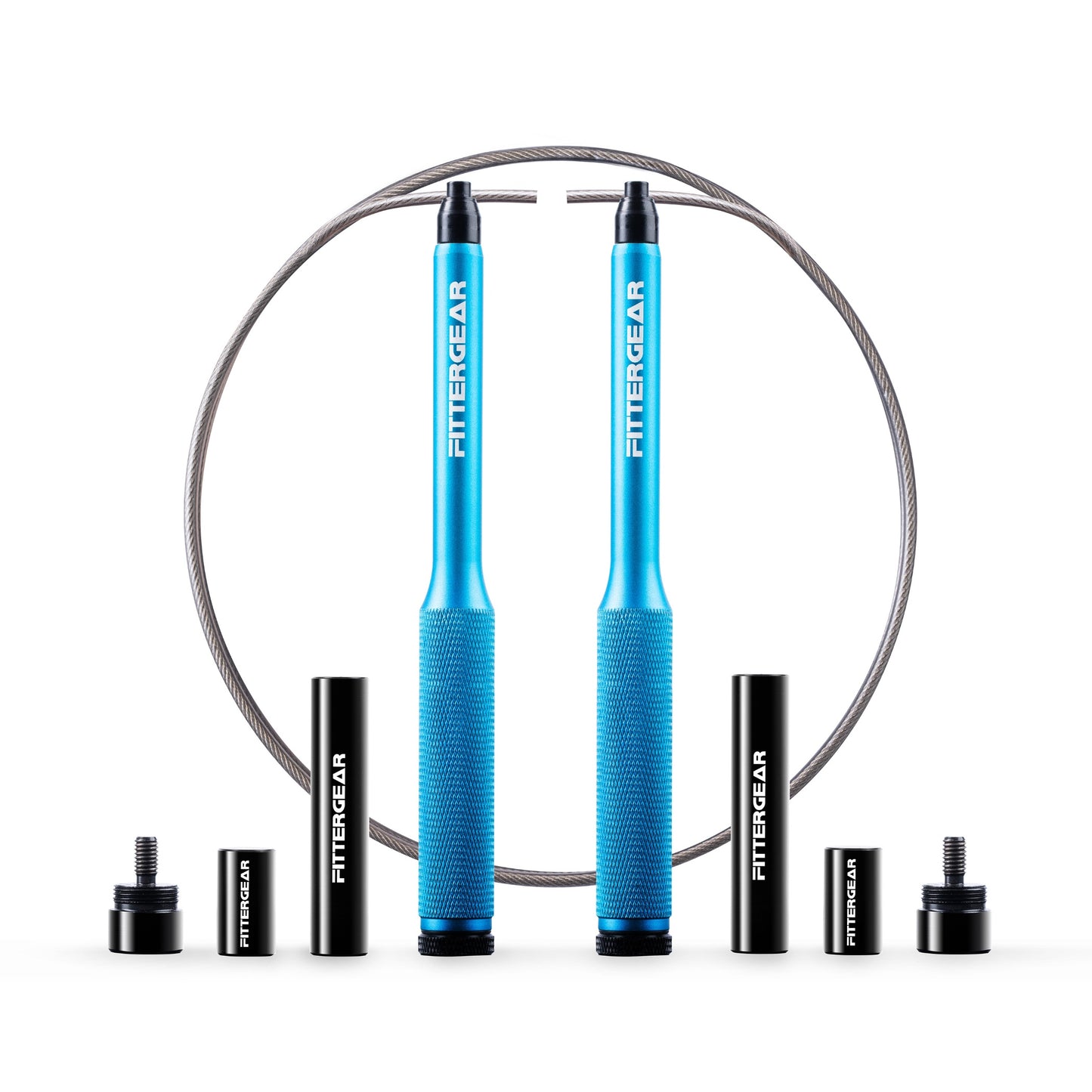 Speed Jump Rope 2.8m Seilspringen Verstellbar Mit Gewichten