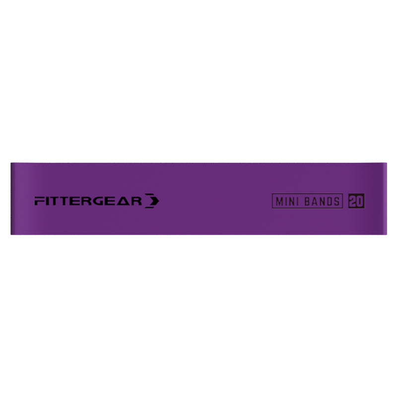 Widerstandsbänder für Muskelaufbau Latex Fitnessband 5er Set