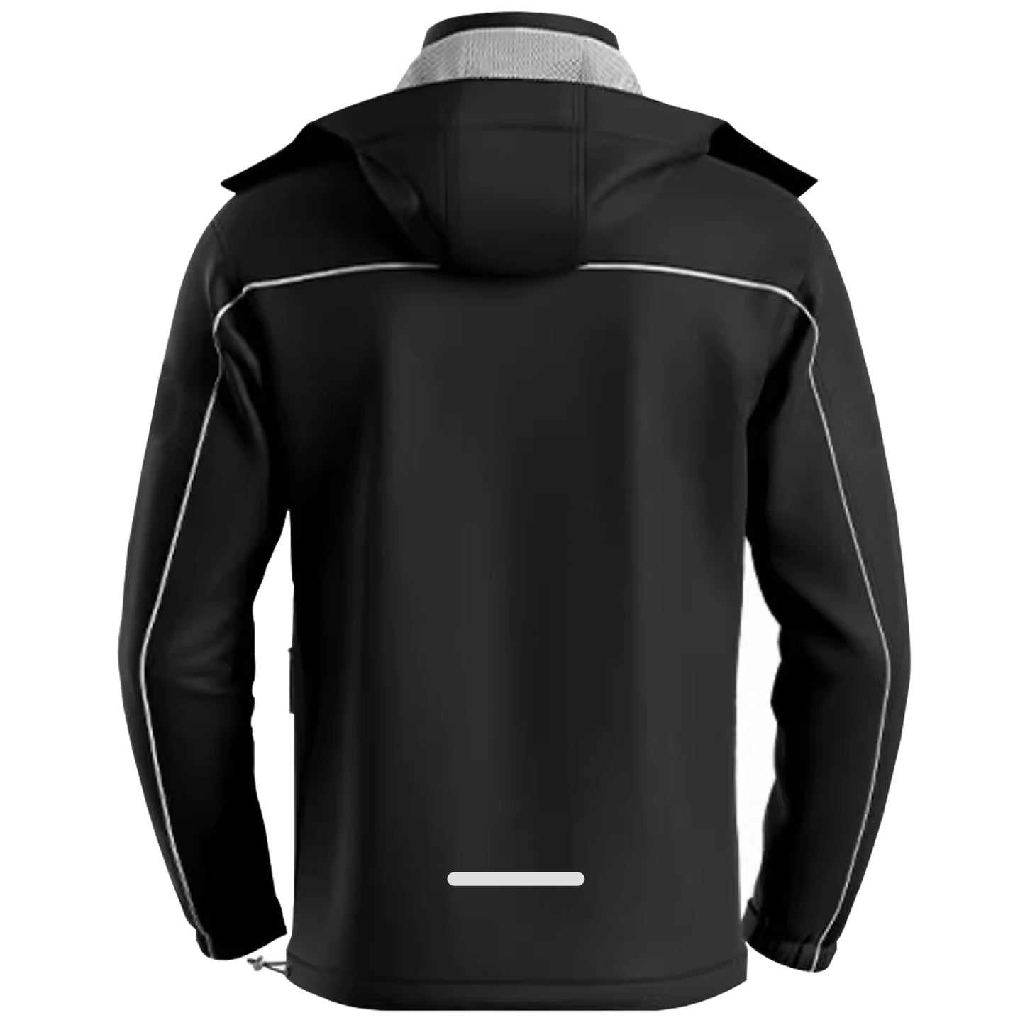 Wind- und wasserdichte Regenjacke mit Kapuze