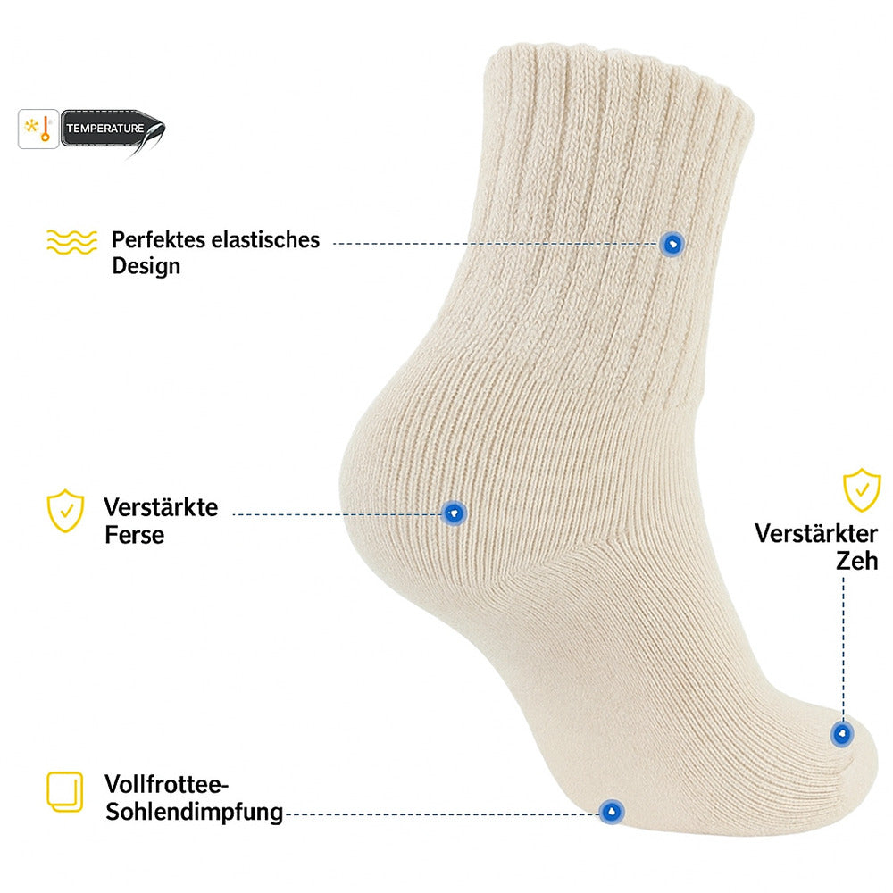 Kuschelige Alltagssocken Damen – 3 Paar(EU 36–42)