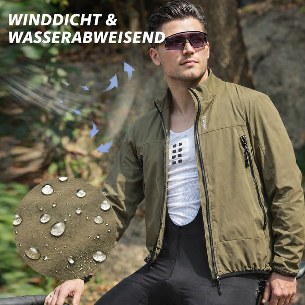 Atmungsaktive Fahrradjacke – Leicht & wasserabweisend für Outdoor-Aktivitäten