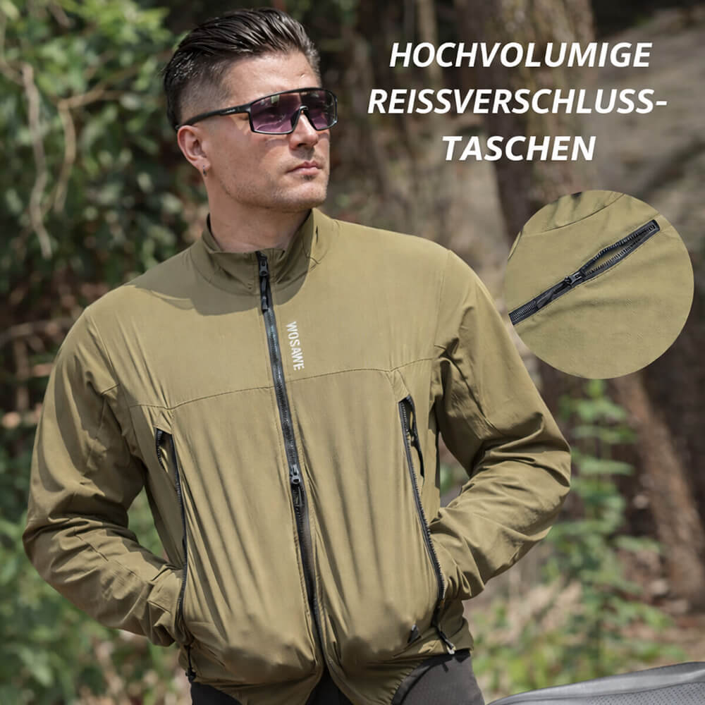 Atmungsaktive Fahrradjacke – Leicht & wasserabweisend für Outdoor-Aktivitäten