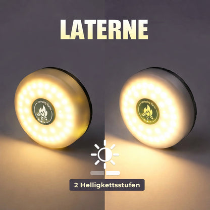 Camping Lichterkette Aufrollbar LED USB Wiederaufladbar