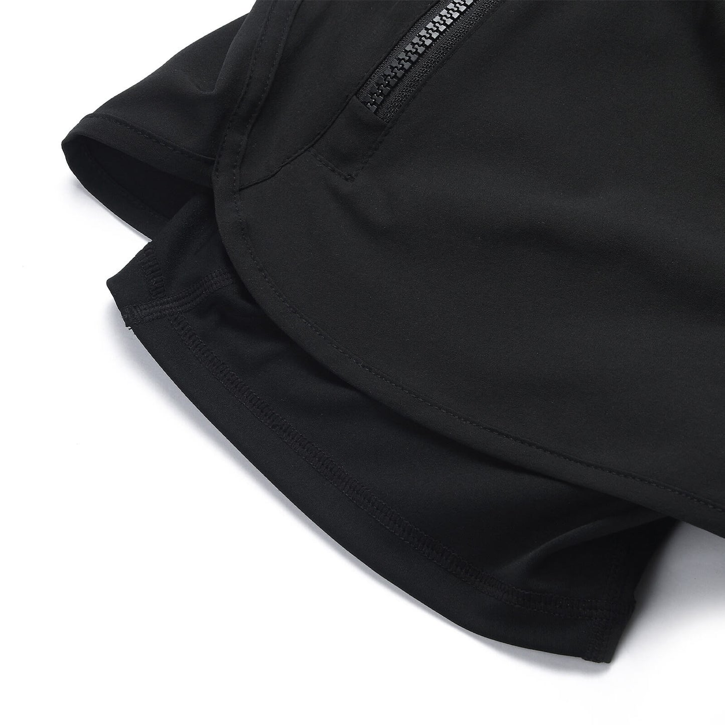 Damen 2-in-1 MTB Fahrradhose mit 4D Sitzpolster – Atmungsaktiv & Schnelltrocknend