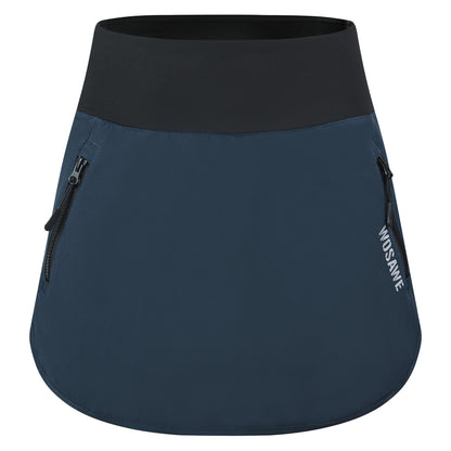 Damen Fahrradröckchen mit 4D Polstershorts – Atmungsaktiv, Schnell trocknend