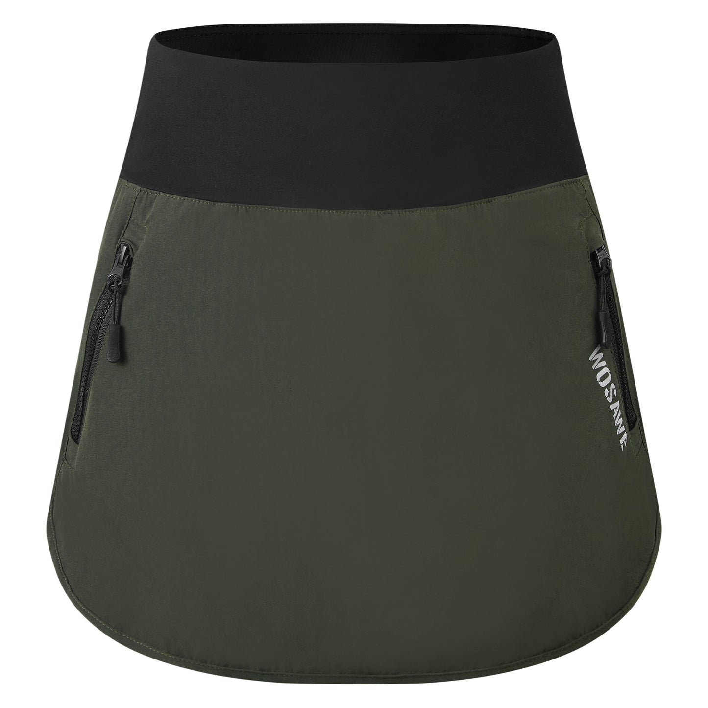 Damen Fahrradröckchen mit 4D Polstershorts – Atmungsaktiv, Schnell trocknend