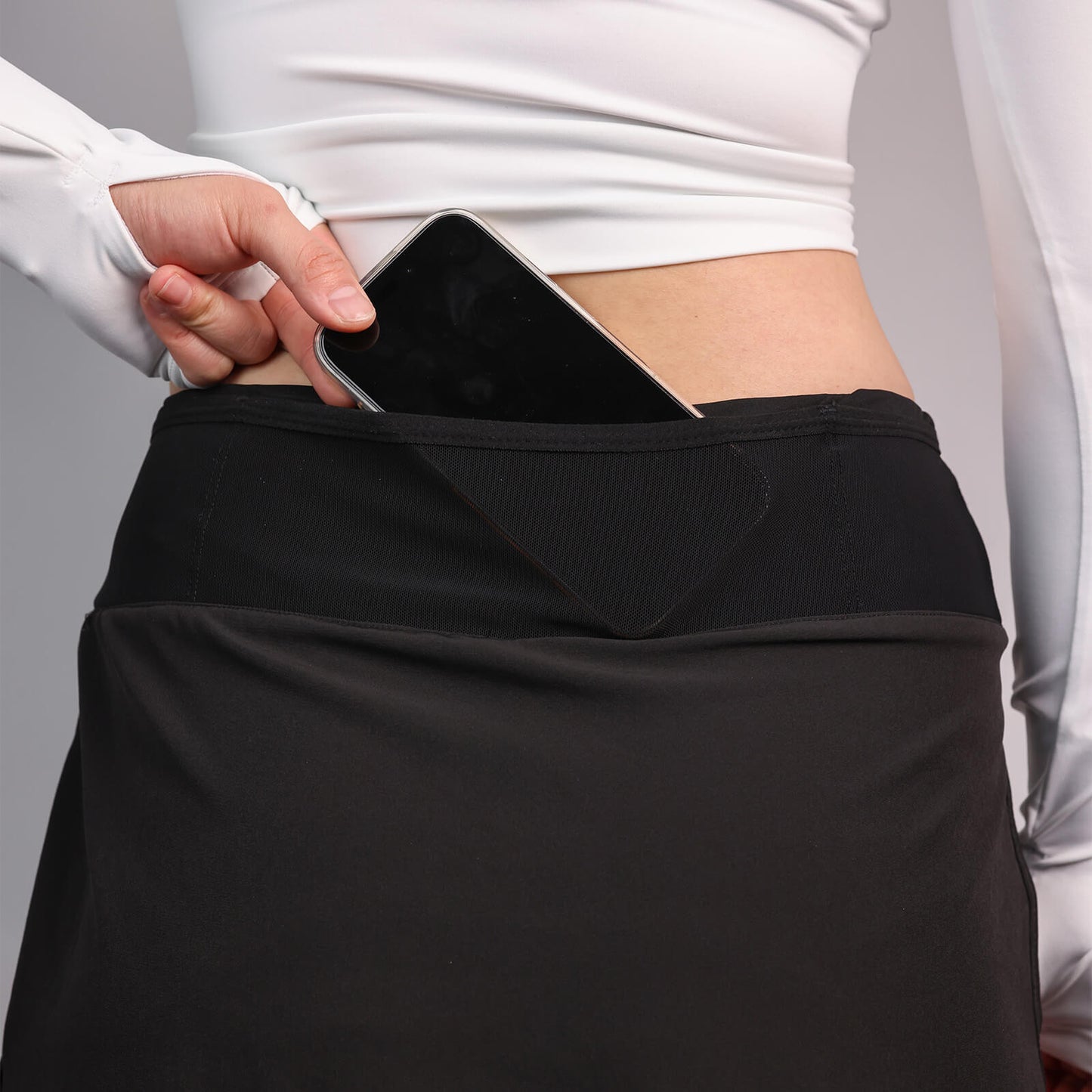 Damen Fahrradröckchen mit 4D Polstershorts – Atmungsaktiv, Schnell trocknend