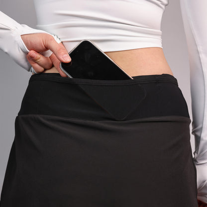 Damen Fahrradröckchen mit 4D Polstershorts – Atmungsaktiv, Schnell trocknend