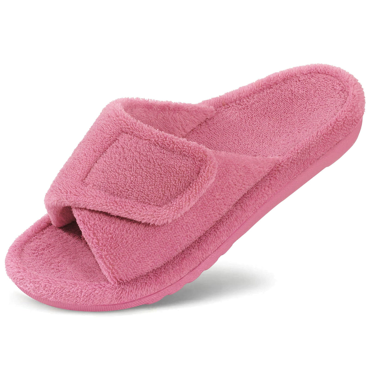 Damen Hausschuhe mit Fußgewölbestütze – Weicher Memory Foam & verstellbare Passform