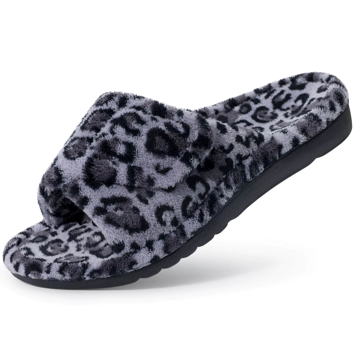 Damen Hausschuhe mit Fußgewölbestütze – Weicher Memory Foam & verstellbare Passform