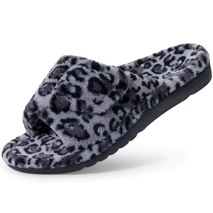 Damen Hausschuhe mit Fußgewölbestütze – Weicher Memory Foam & verstellbare Passform