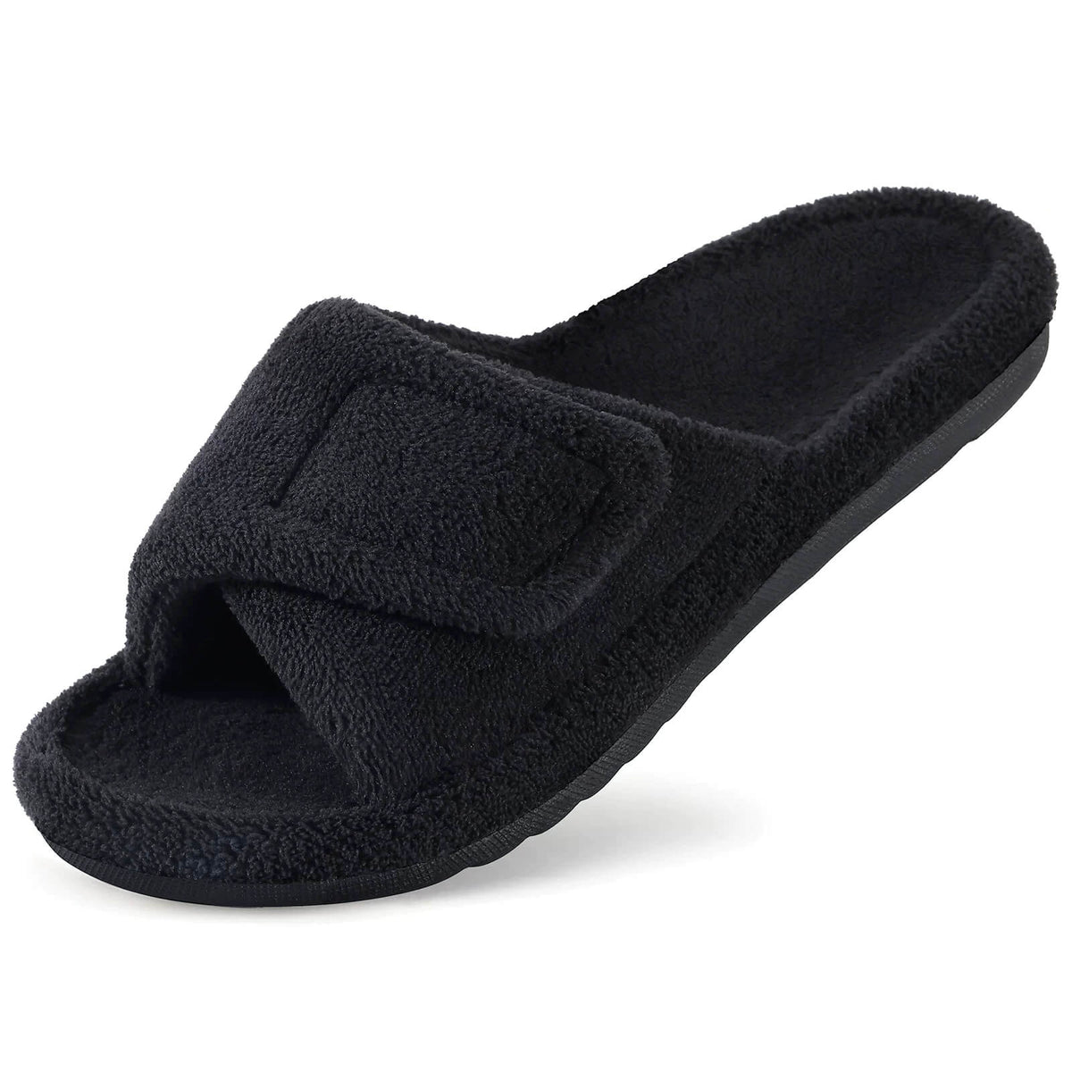 Damen Hausschuhe mit Fußgewölbestütze – Weicher Memory Foam & verstellbare Passform