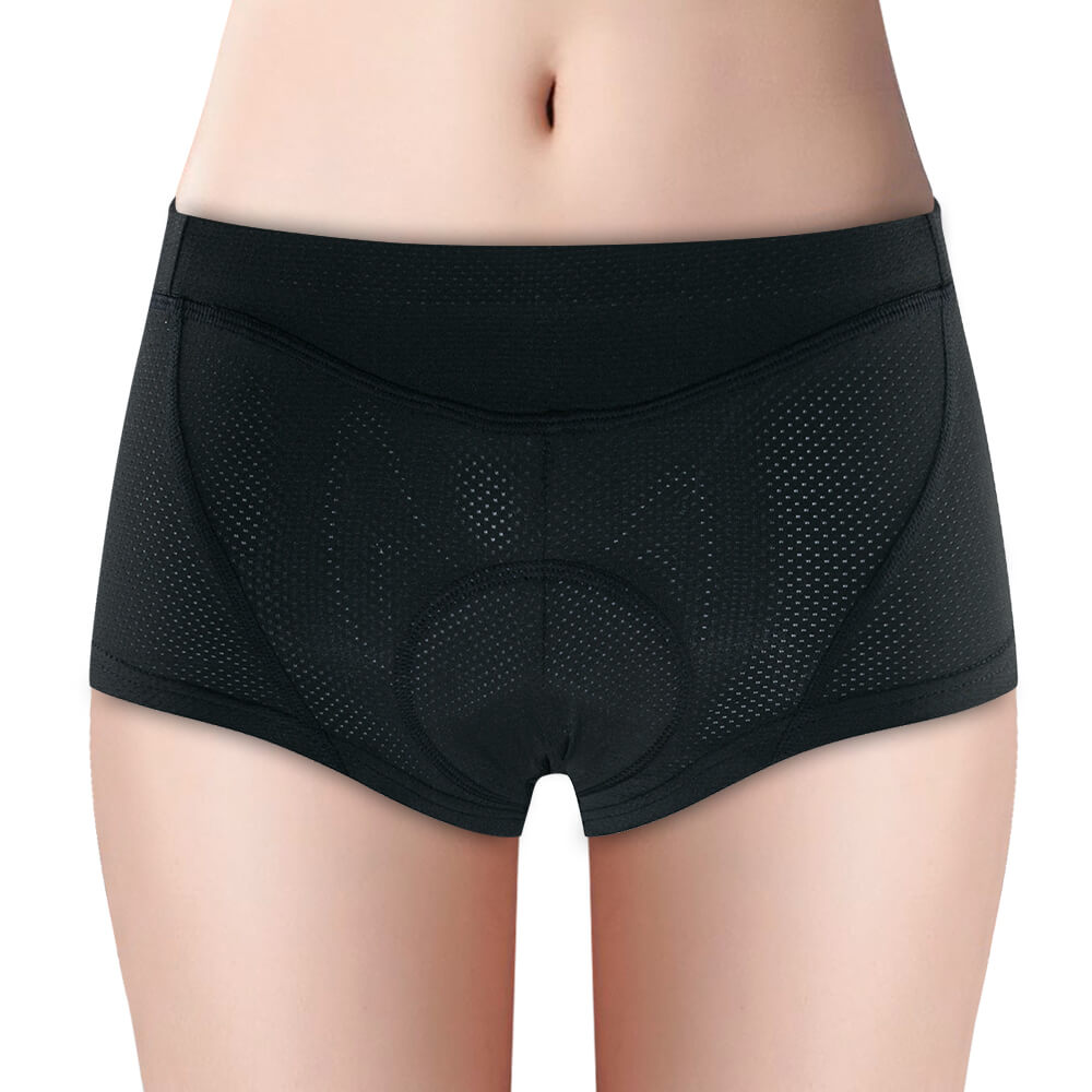 Damen Radsportunterwäsche mit 3D-Gelpolster – Atmungsaktiv & Stoßdämpfend