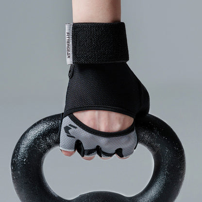 Damen Trainingshandschuhe mit Handgelenkbandage – Atmungsaktiv & Rutschfest