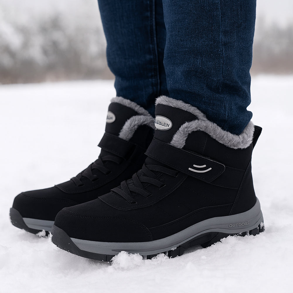 Damen Warme Schneestiefel | Winter-Wandersneaker für Outdoor Abenteuer