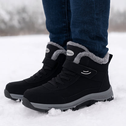 Damen Warme Schneestiefel | Winter-Wandersneaker für Outdoor Abenteuer