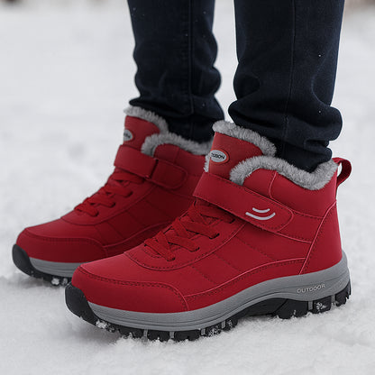 Damen Warme Schneestiefel | Winter-Wandersneaker für Outdoor Abenteuer