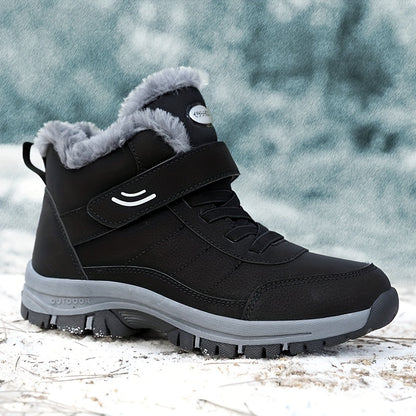 Damen Warme Schneestiefel | Winter-Wandersneaker für Outdoor Abenteuer