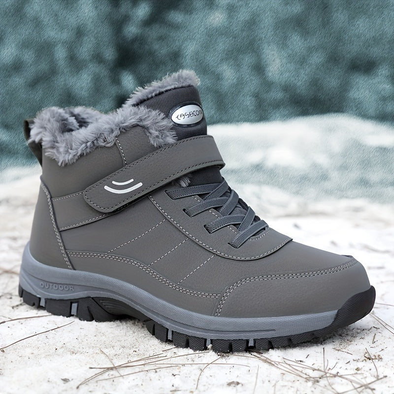 Damen Warme Schneestiefel | Winter-Wandersneaker für Outdoor Abenteuer