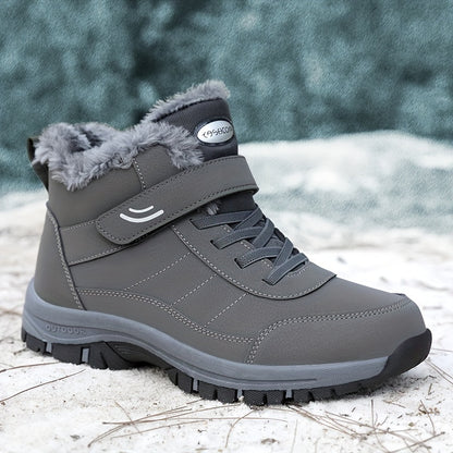 Damen Warme Schneestiefel | Winter-Wandersneaker für Outdoor Abenteuer