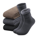 Braun-Grau Mix - 3 Paar