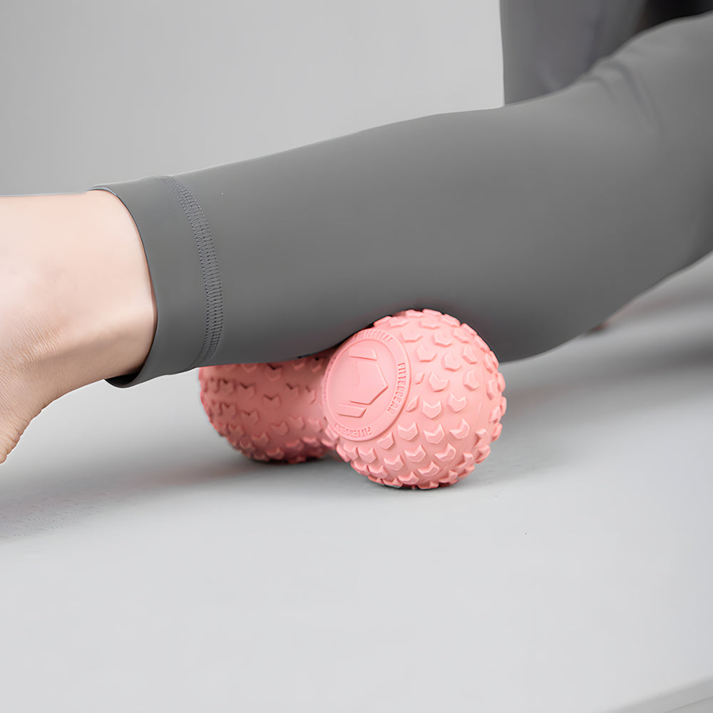 EVA Faszienball in Erdnussform – Massageball für Rücken, Nacken, Beine & Füße