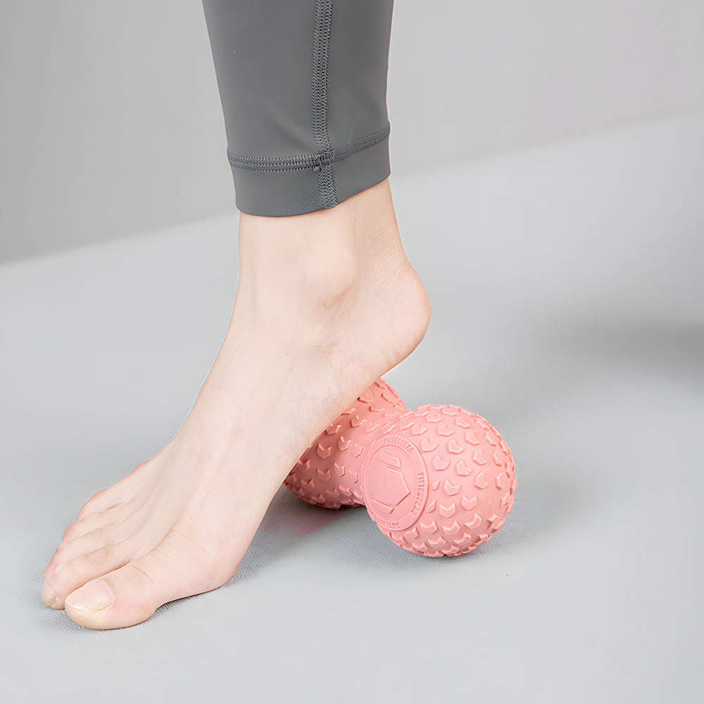 EVA Faszienball in Erdnussform – Massageball für Rücken, Nacken, Beine & Füße