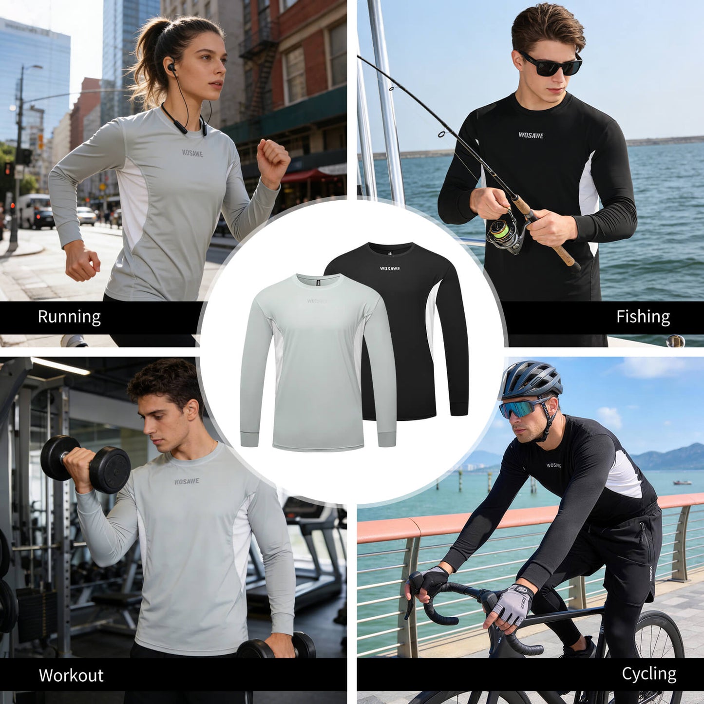 Fahrradtrikot mit 3 Rückentaschen – Atmungsaktiv, Leicht & Schnelltrocknend