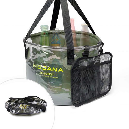 Faltbarer Outdoor Wassereimer 20L/30L – Tragbar für Camping