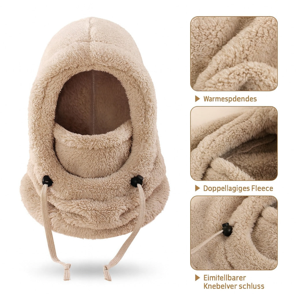 Warme Plüsch Balaclava – Fleece Sturmhaube für Kinder, Damen & Herren