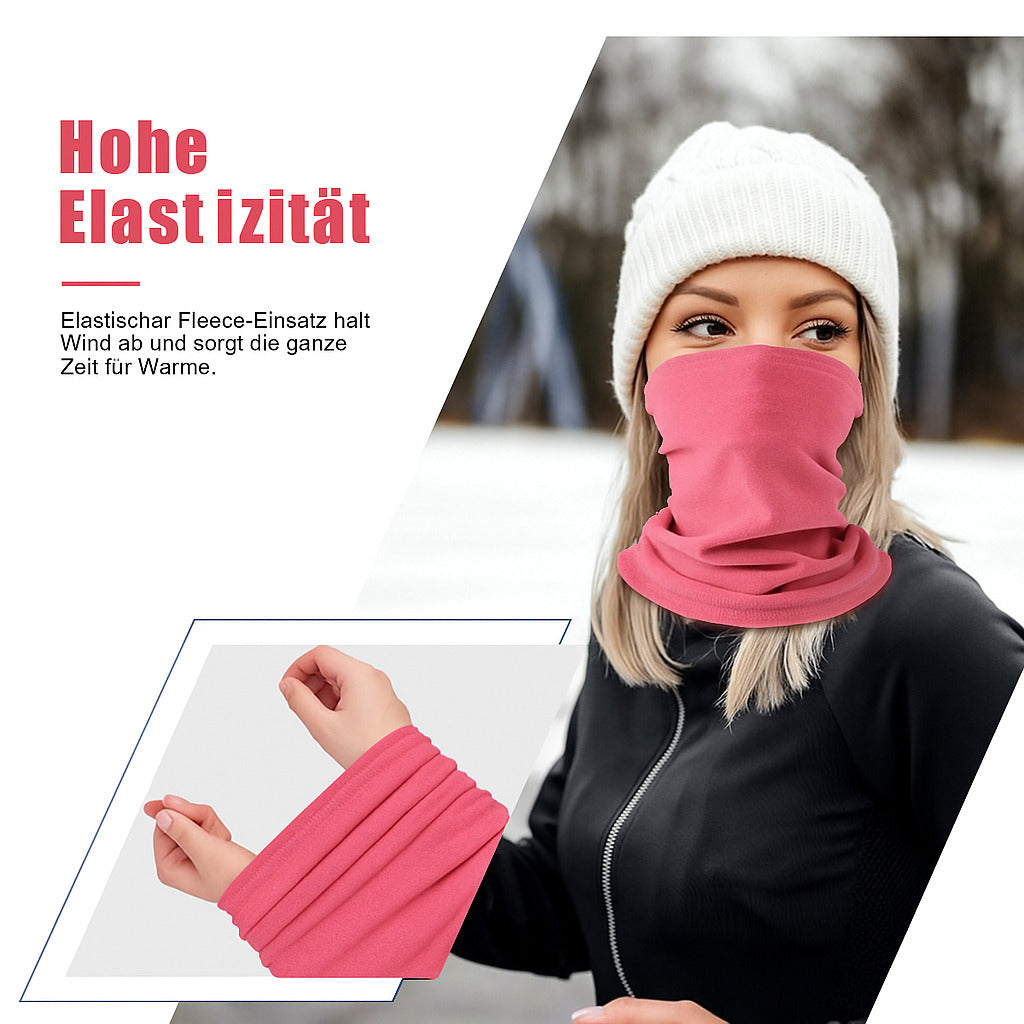 Fleece Schlauchschal Herren Damen Kinder – Warmer Halswärmer für Winter Outdoor